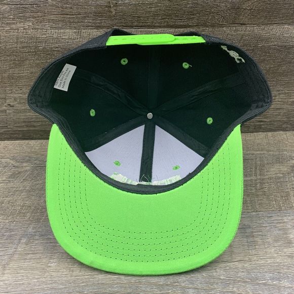 PAPERGAMES PGC Hat Baseball Ball Cap Adjustable SNAPBACK Flat Bill Embroidered - Picture 8 of 9